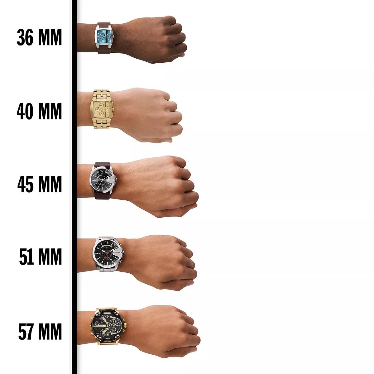 Thumbnail - Diesel Uhren - MEGA CHIEF - Gr. unisize - in Grau - für Damen