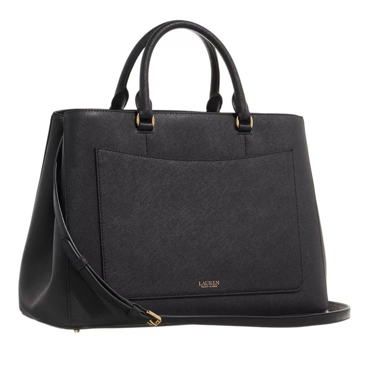 トートバッグ Lauren Ralph Lauren Hanna 37 Large Satchel Bag Lauren Ralph Lauren Hanna 37 Large Leather Satchel Bag