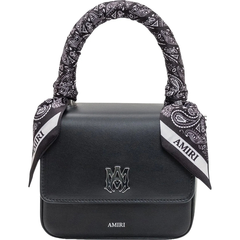 Amiri Fourre-tout Borsa Micro MA con Foulard schwarz