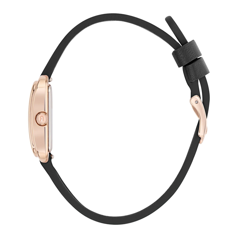 Furla Quarzuhr Quarz-Analoguhr Furla Diamante schwarz(Image 2)