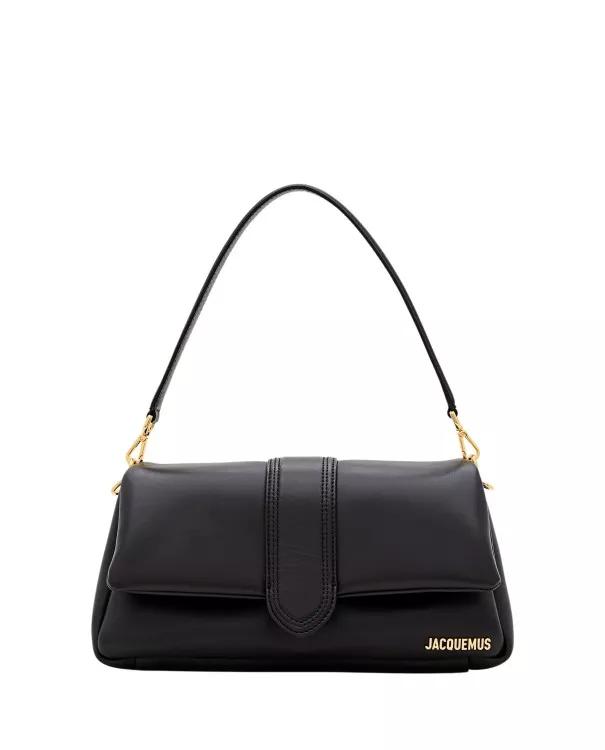 Jacquemus Shopper - Le Bambimou Leather Shoulder Bag - Gr. unisize - in Schwarz - für Damen