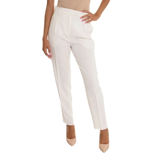 Max Mara  Trousers White weiß