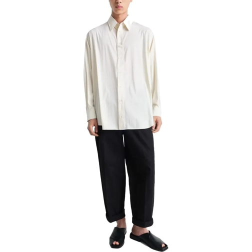 Lemaire T-shirts Loop Shirt Creamy White weiß (Image 3)