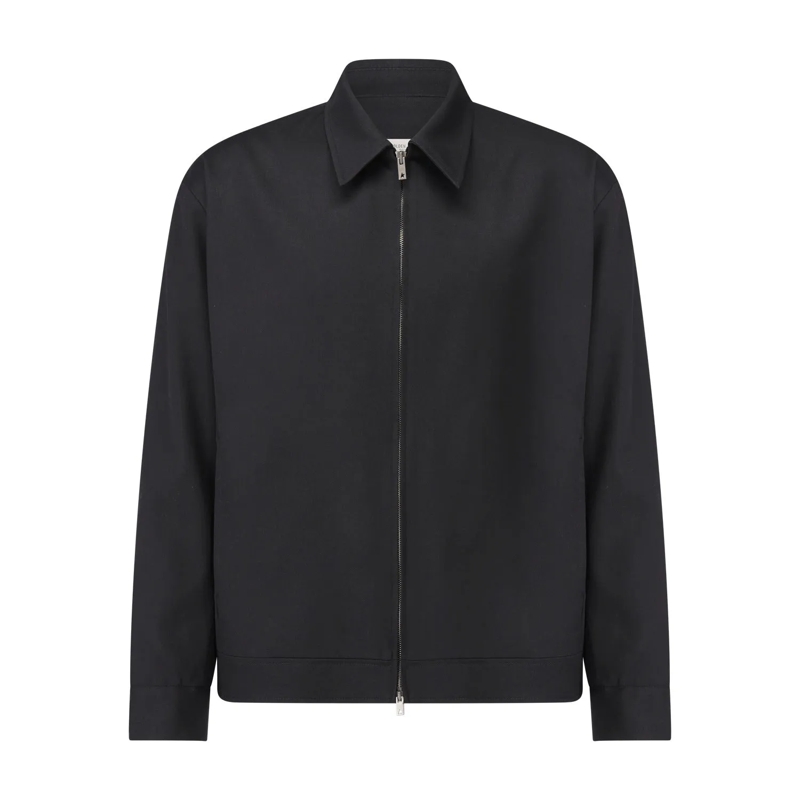 Golden Goose Übergangsjacke Leichte Jacke aus Schurwolle Schwarz(Image 2)