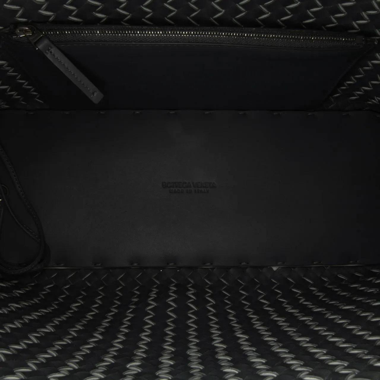 Thumbnail - Bottega Veneta Shopper - Bicolor Intrecciato Tote - Gr. unisize - in Weiß - für Damen