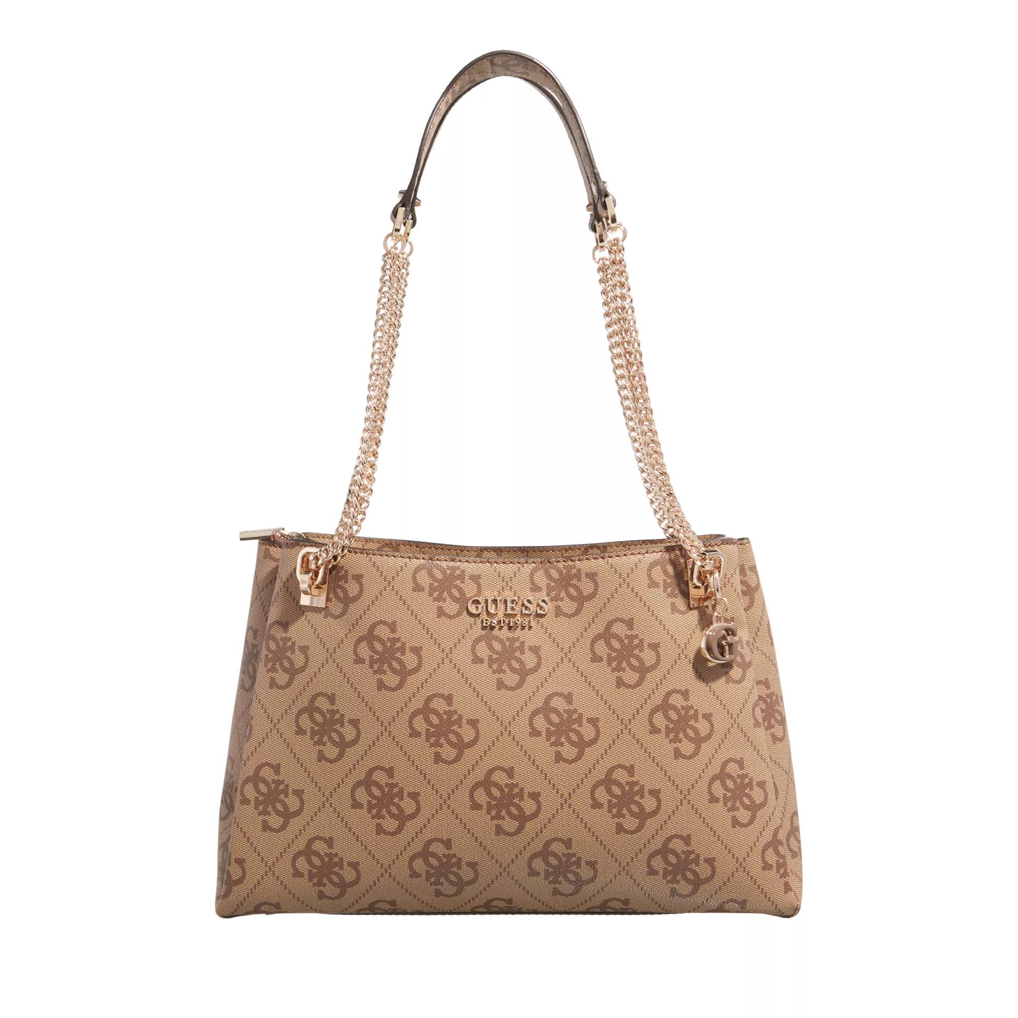 Guess Shopper - Eliette Logo Grlfrnd Carryall - Gr. unisize - in Braun - für Damen