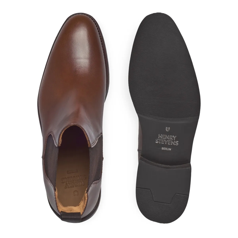 Henry Stevens Chelsea Boots Chelsea Boots Marshall CB2 mittel-braun(Image 4)