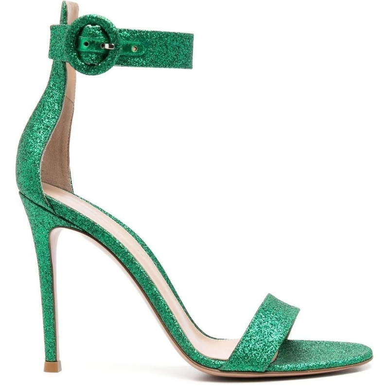 Gianvito Rossi Sandalen Sandals Green grün