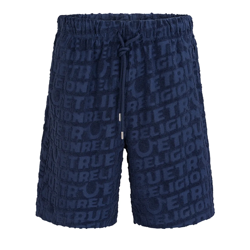 True Religion Shorts Shorts TERRY dunkel-blau