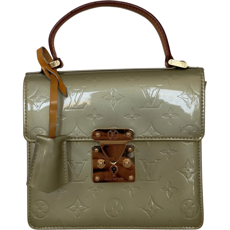 Louis Vuitton Tote Louis Vuitton Monogram Vernis Spring Street Tasche grün