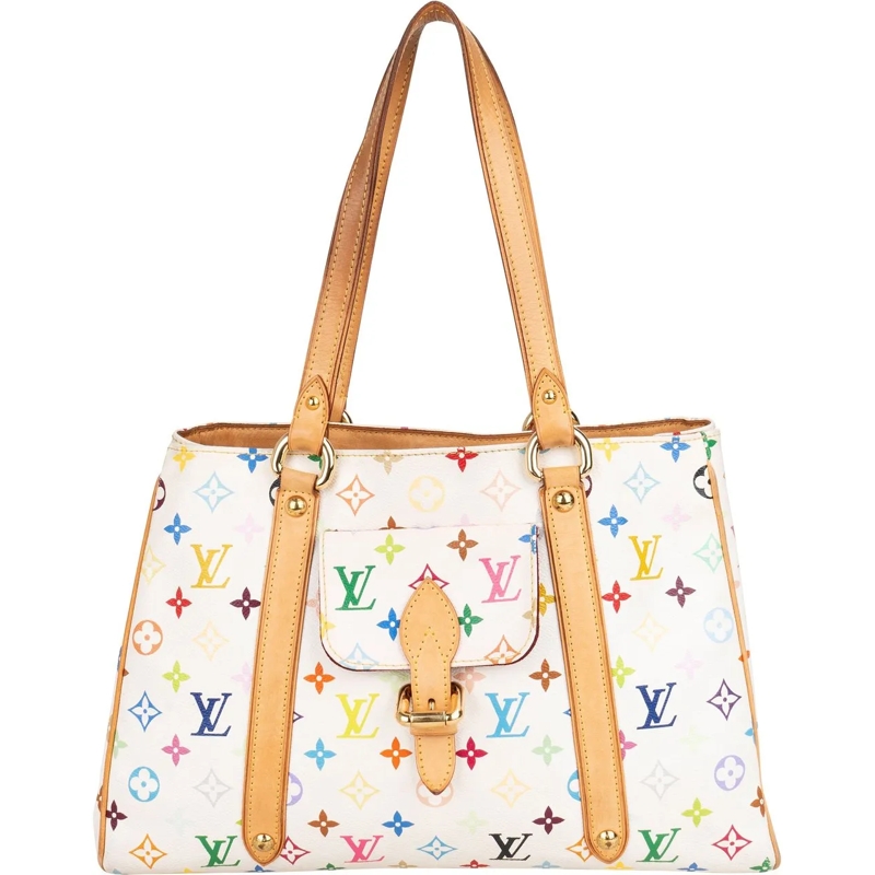Louis Vuitton Tote Louis Vuitton Murakami Multicolor Aurelia Shoulder weiß