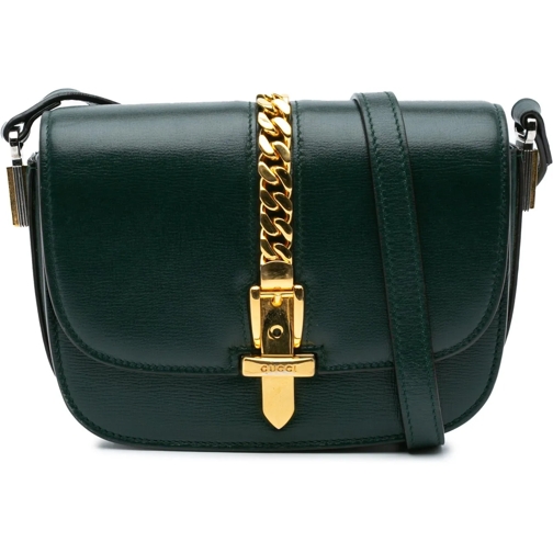 Gucci Sac à bandoulière 2016-2024 Mini Leather Sylvie 1969 Crossbody grün