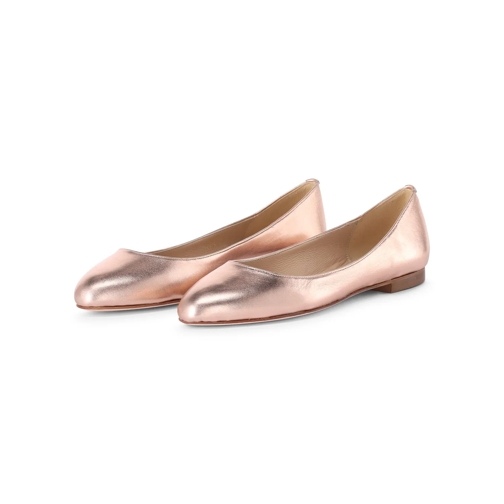 Fabio Rusconi Chaussures à lacets Ballernias Cuoio aus Leder Rosa