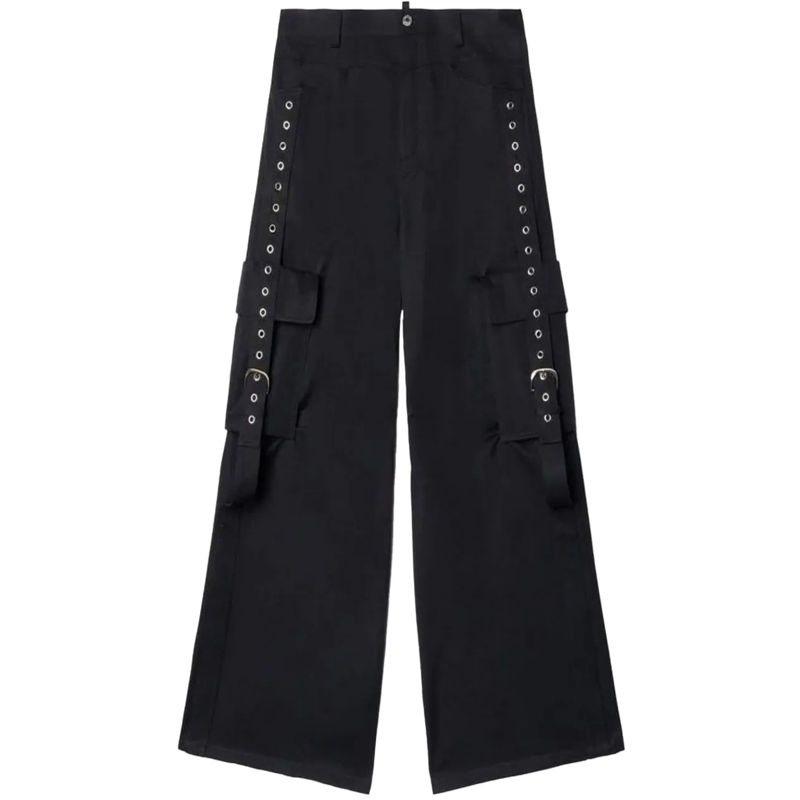 Off-White Casual broeken Trouser Black schwarz
