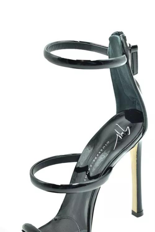 Thumbnail - Giuseppe Zanotti Sandalen - Black Leather Pumps - Gr. 38 (EU) - in Schwarz - für Damen