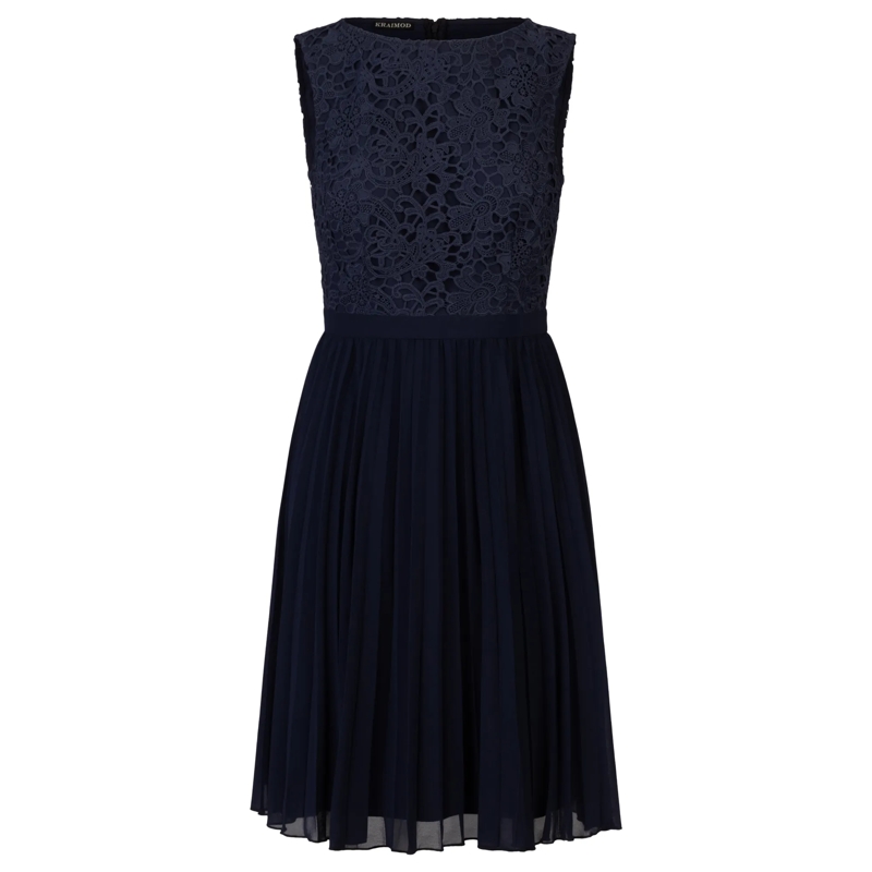 Kraimod Midikleid Kleid dunkel-blau