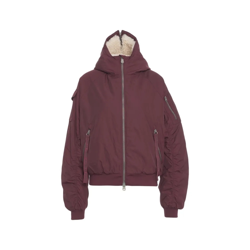 Save the Duck Bomberjack Bomber Jacket With Fixed Hood Grey