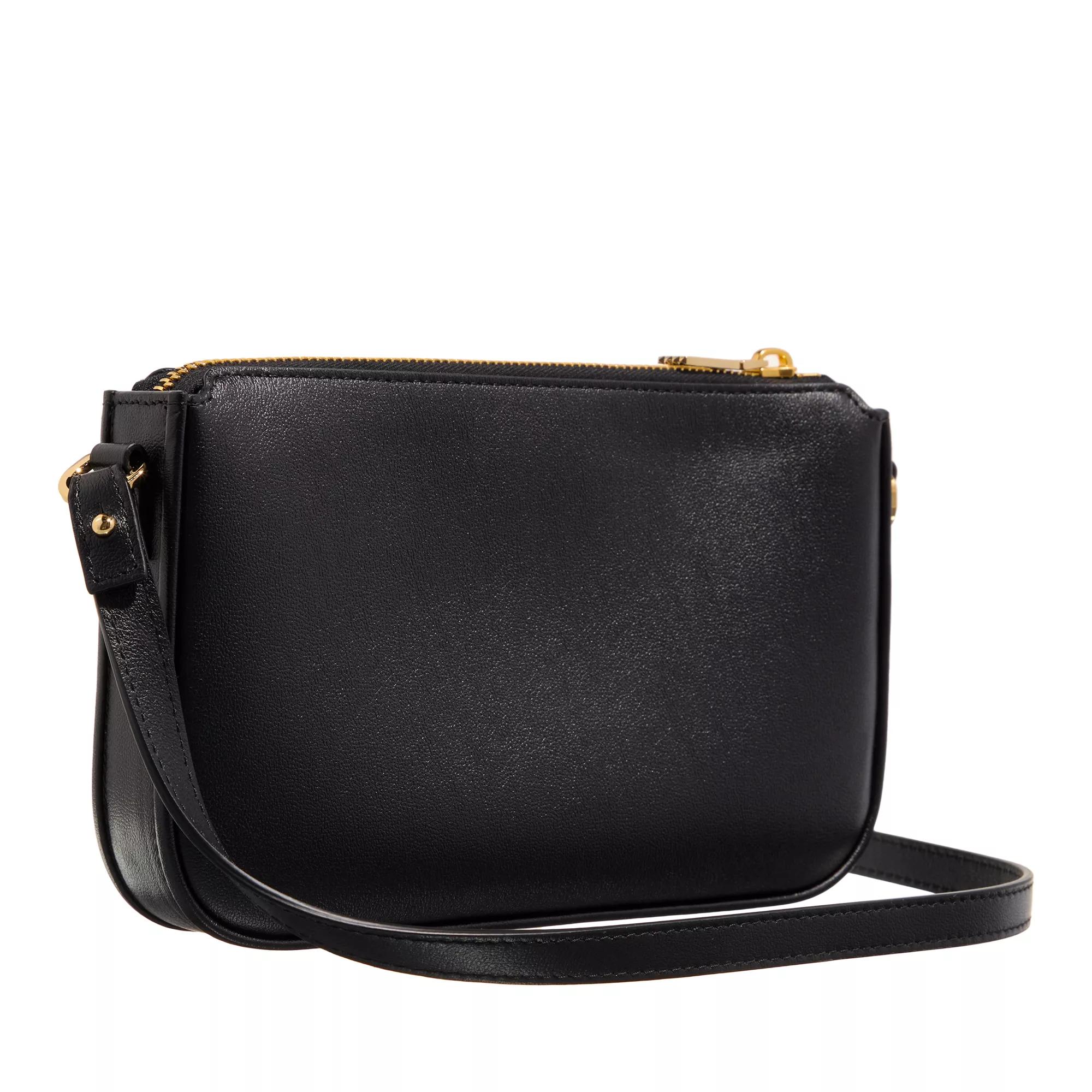 Valentino Garavani Pochettes Signature Vlogo Mini Bag in zwart