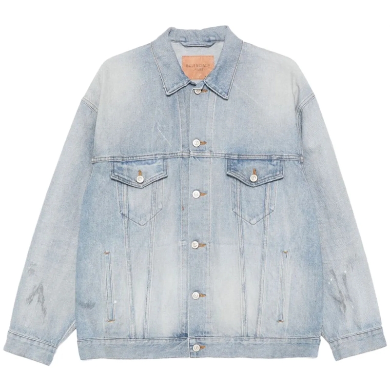 Balenciaga Übergangsjacke Jackets Clear Blue blau