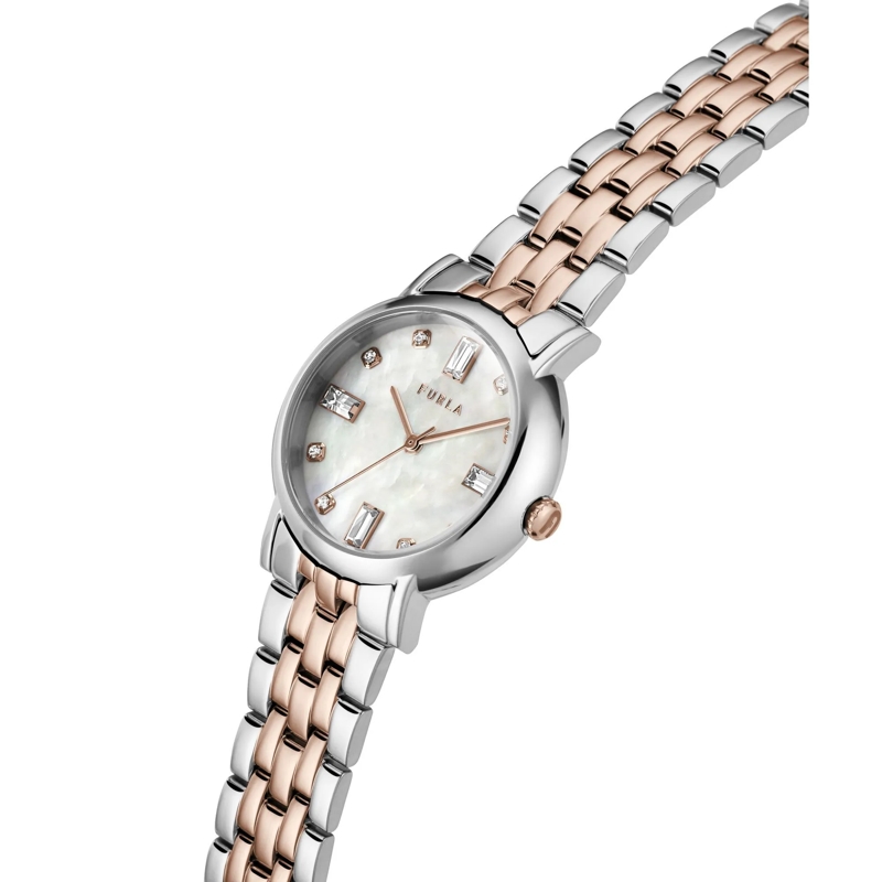 Furla Quarzuhr Quarz-Analoguhr Furla Easy Shape rosa(Image 4)