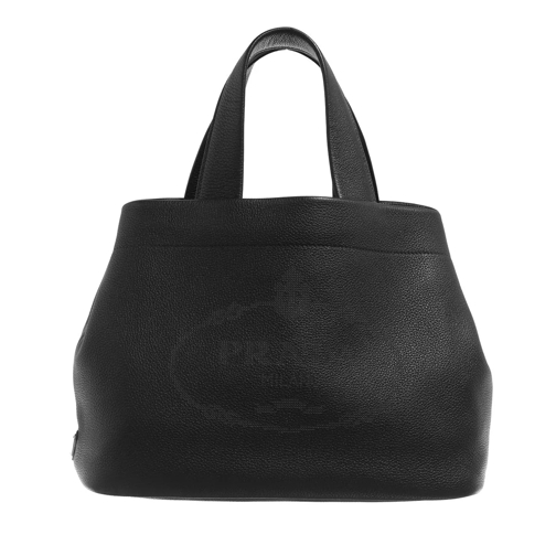 Prada Logo Tote Bag Black Fourre-tout