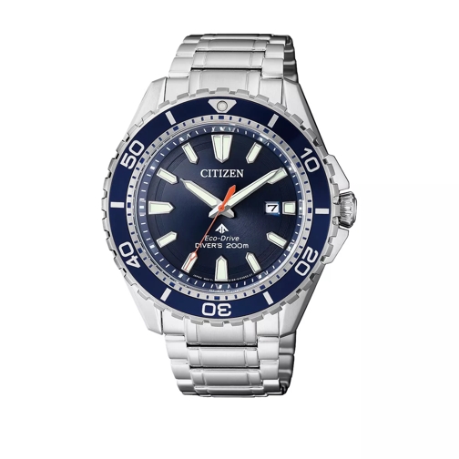Citizen Promaster Wristwatch Silver Blue Multifunctioneel Horloge