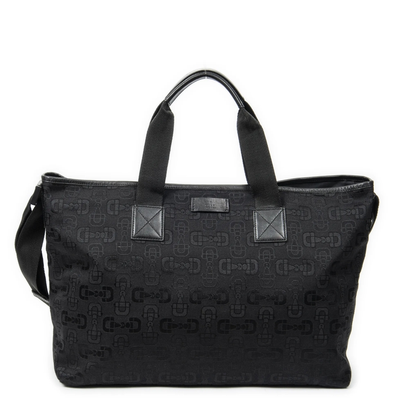 Gucci Crossbody Bag Medium Shopping Tote schwarz