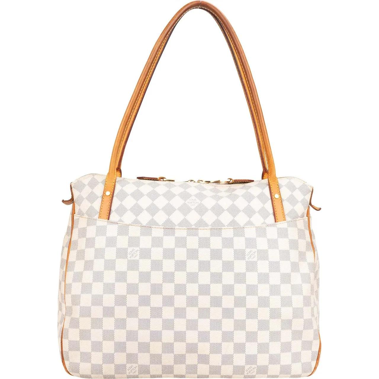 Thumbnail - Louis Vuitton Crossbody Bags - Louis Vuitton Damier Azur Monogram Figheri GM Shou - Gr. unisize - in Bunt - für Damen