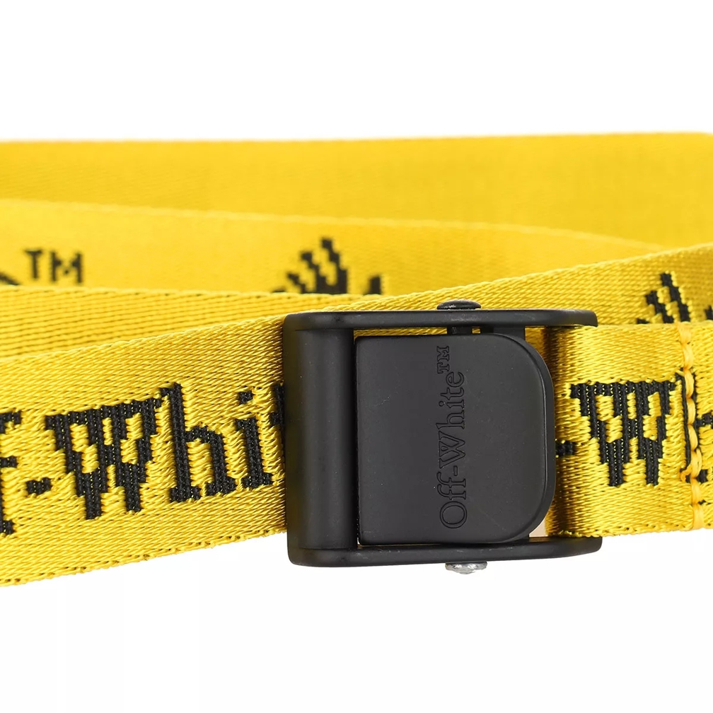 Off-white Black Mini Industrial Belt