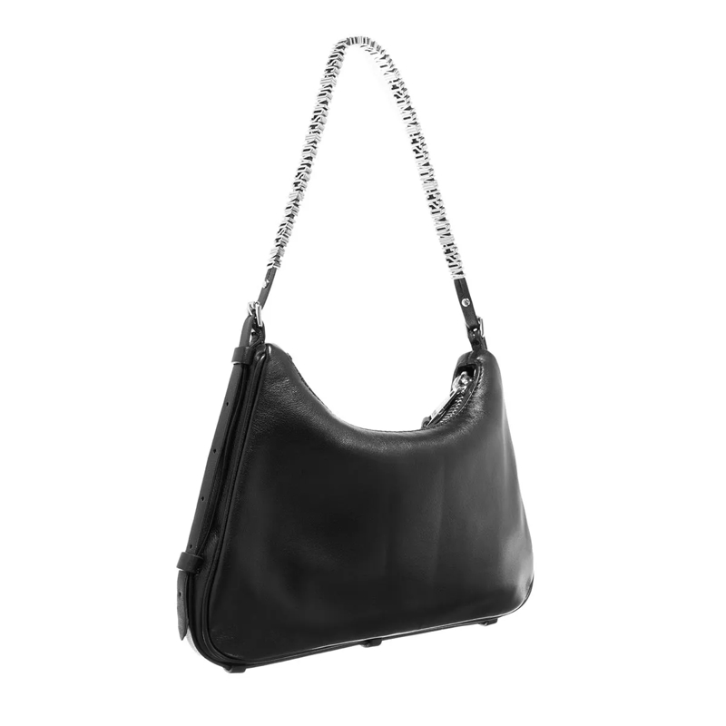 Moschino Hobo Bag Mini Lettering Nero(Image 3)