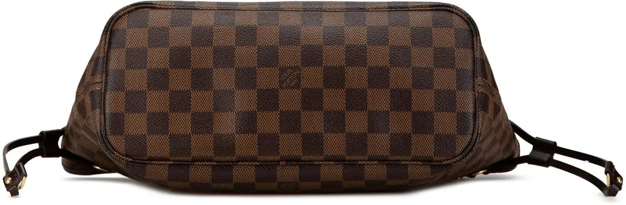 Louis Vuitton Crossbody bags 2009 Damier Ebene Neverfull PM in bruin