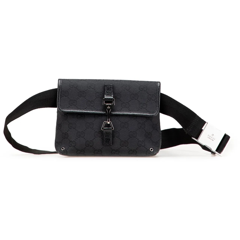 Gucci Sac de ceinture GG Canvas Jackie Belt Bag schwarz