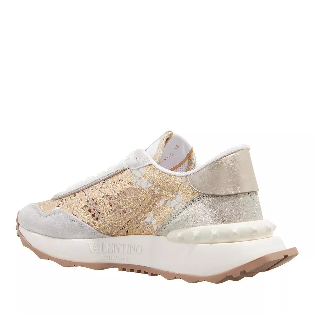 Valentino hot sale gold sneakers