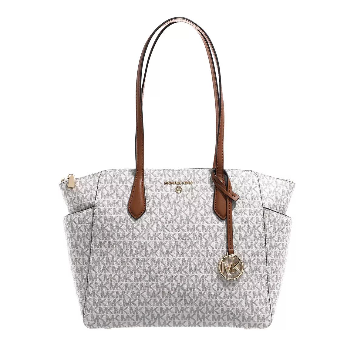 Michael Kors Md Tz Tote Vanilla Acorn Shopper