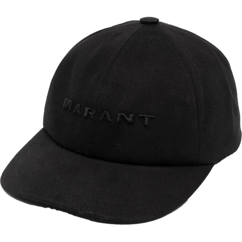 Isabel Marant  casquette tyron a logo brode schwarz