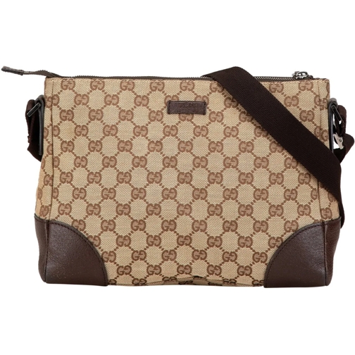 Gucci Sac à bandoulière 2000-2015 GG Canvas Crossbody braun