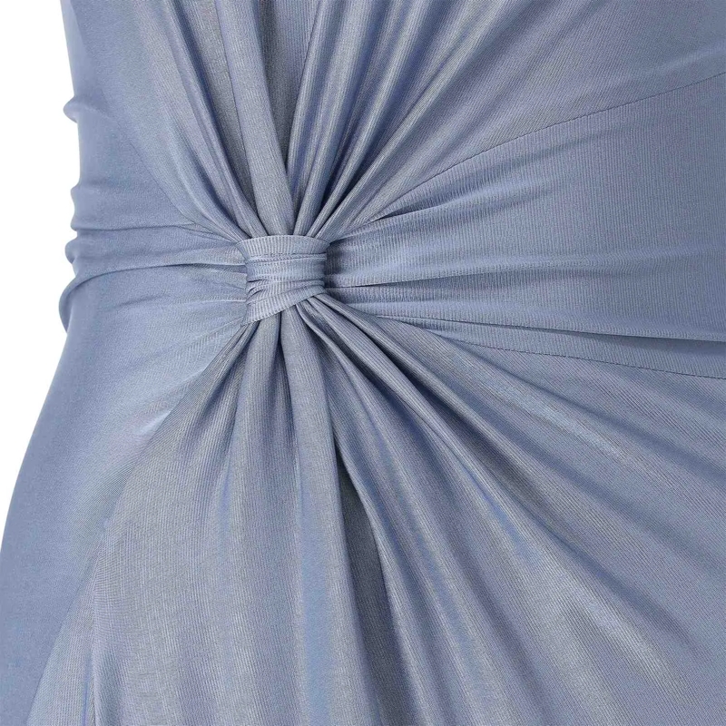 Victoria Beckham Maxikleid Elegantes Maxikleid blau(Image 7)