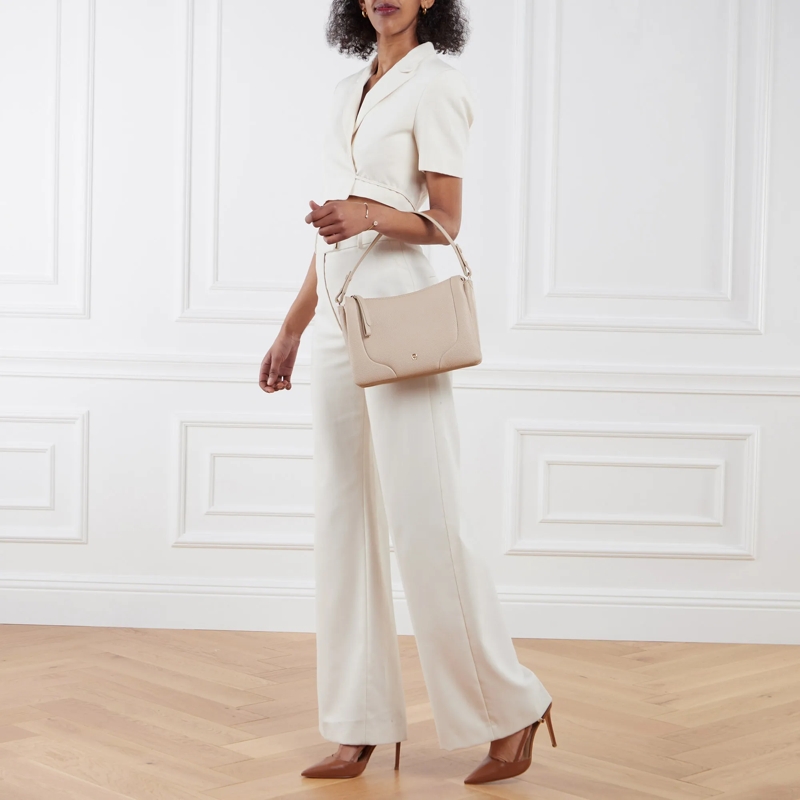 AIGNER Hobo Bag Mara Alpaca Beige(Image 3)