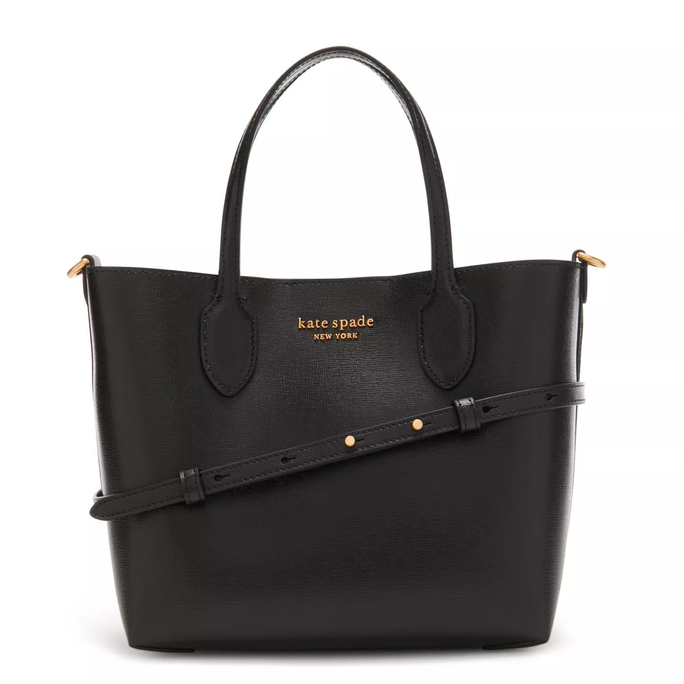 Kate Spade New York Crossbody bags - Kate Spade New York Bleecker Schwarze Leder Handta in zwart