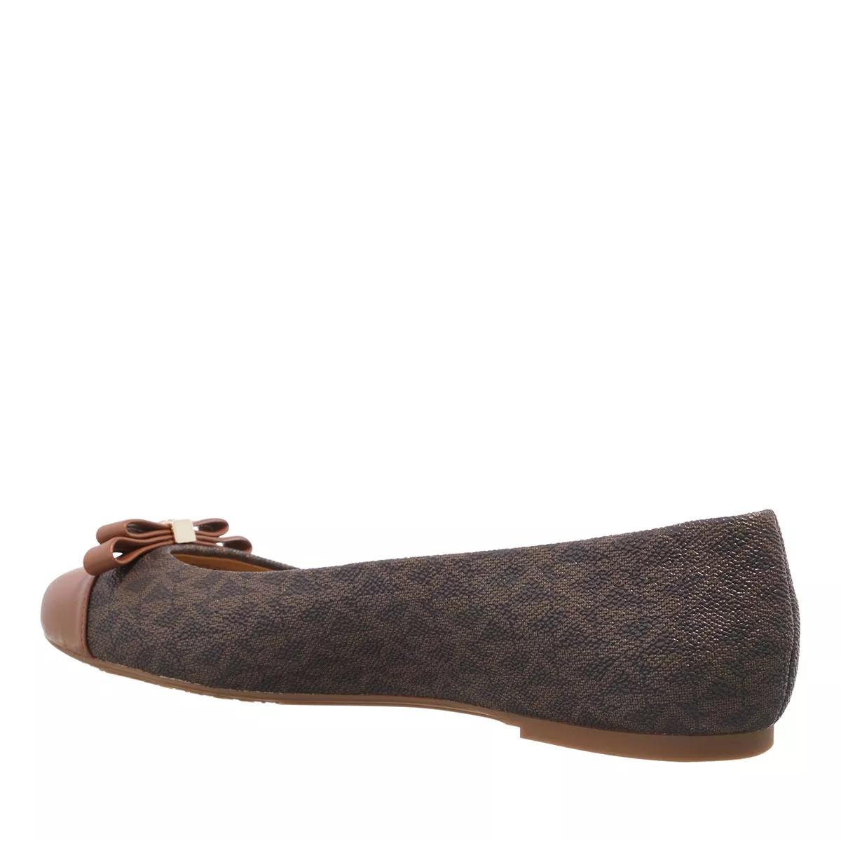 Andrea Ballet Brown Ballerina Slipper