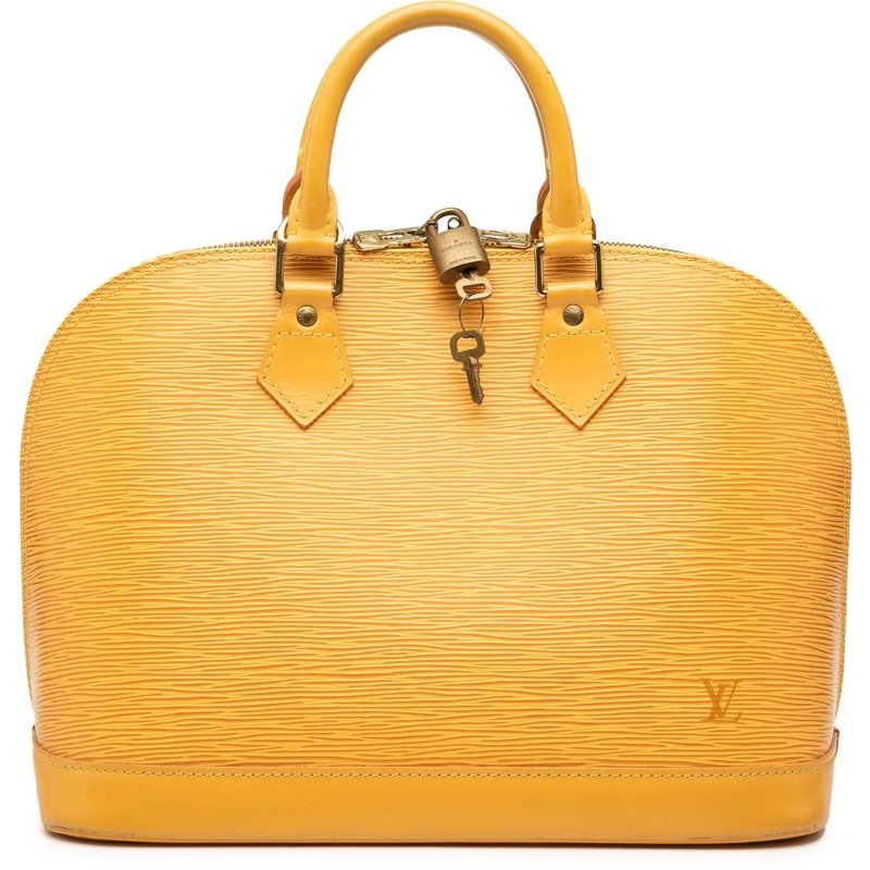 Louis Vuitton Tote Epi Alma PM gelb