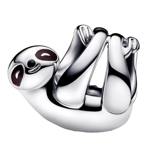 Pandora Anhänger Sloth sterling silver charm with enamel Black