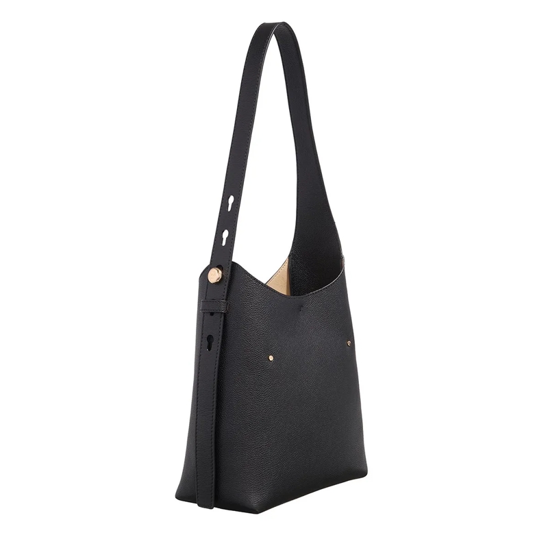 Tory Burch Hobo Bag Romy Small Hobo Bag Black(Image 3)