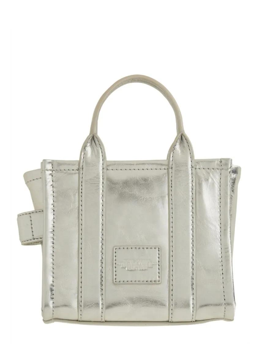 Marc Jacobs Shoppers & Totes The Tote Mini Bag in zilver
