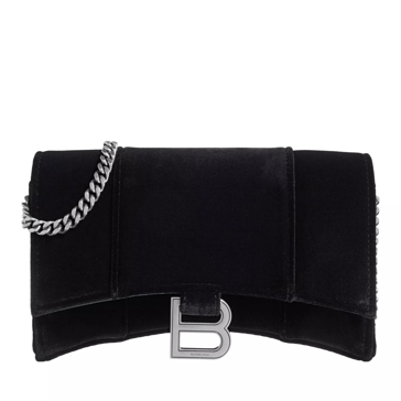Balenciaga wallet on chain black hotsell