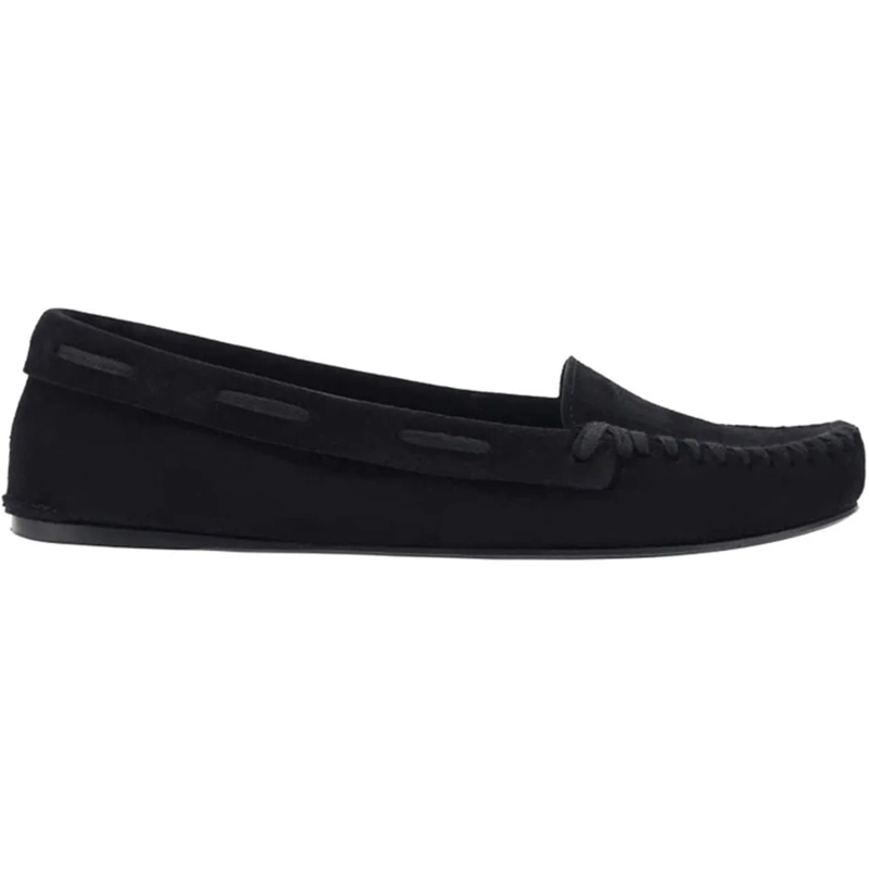 The Row Loafer Mabel Leather Loafers Black