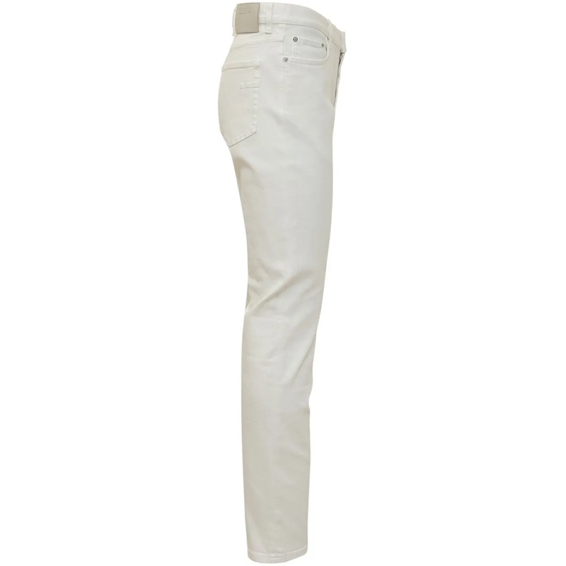 Zegna Jeans Slim Fit Jeans a Cinque Tasche weiß(Image 3)