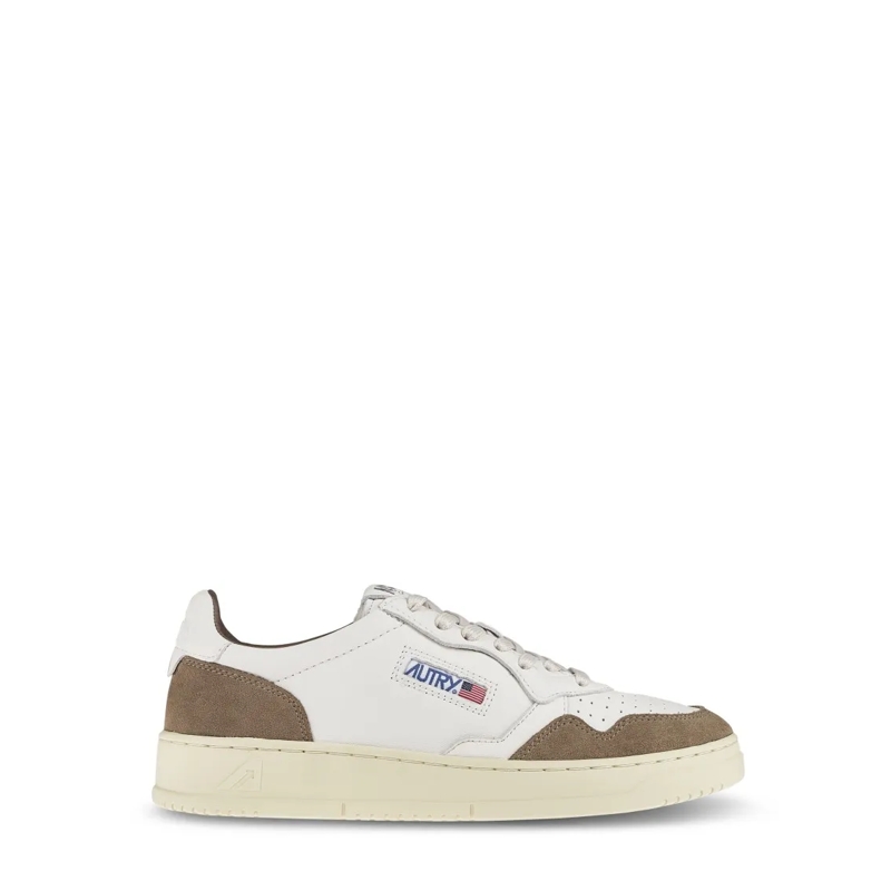 Autry International Sneaker basse Low-Top Goat Leather Grey