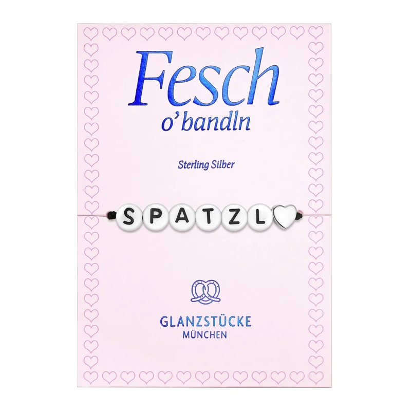 Glanzstücke München Armband Sterling Silber Armband Herz/SPATZL silber(Image 2)