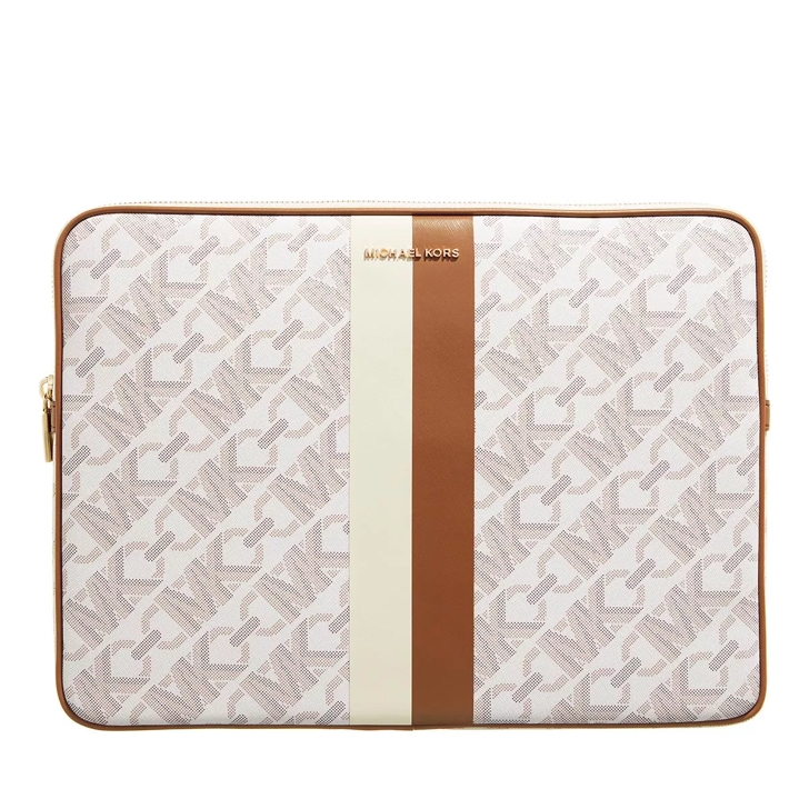 Michael Kors Case For Laptop Or Tablet Vanilla Lugg Laptoptas